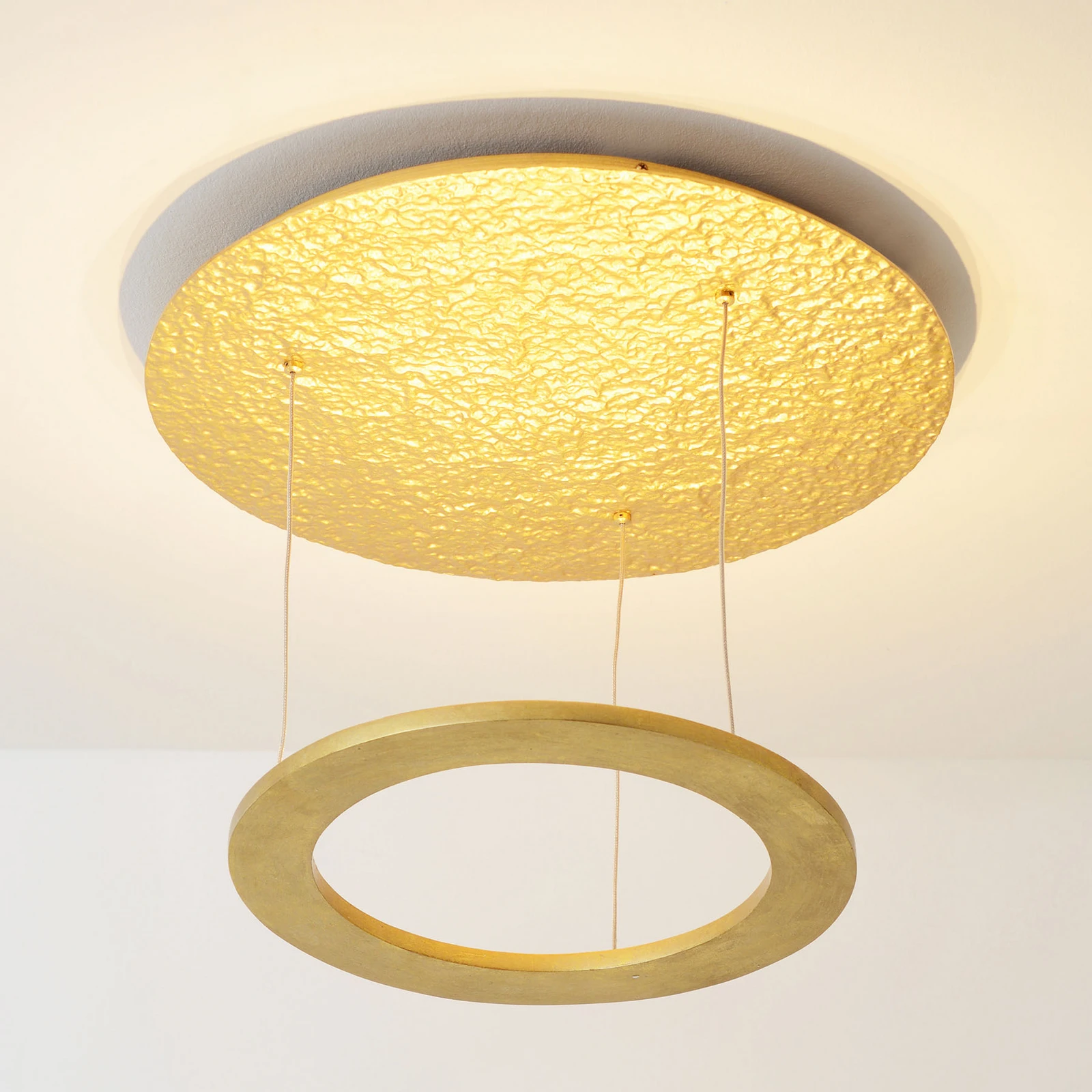 Lampa sufitowa LED Vene, złota
