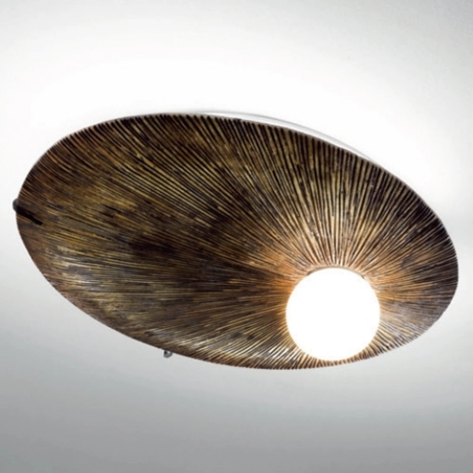 Designerska światłowodowa lampa sufitowa Etnica