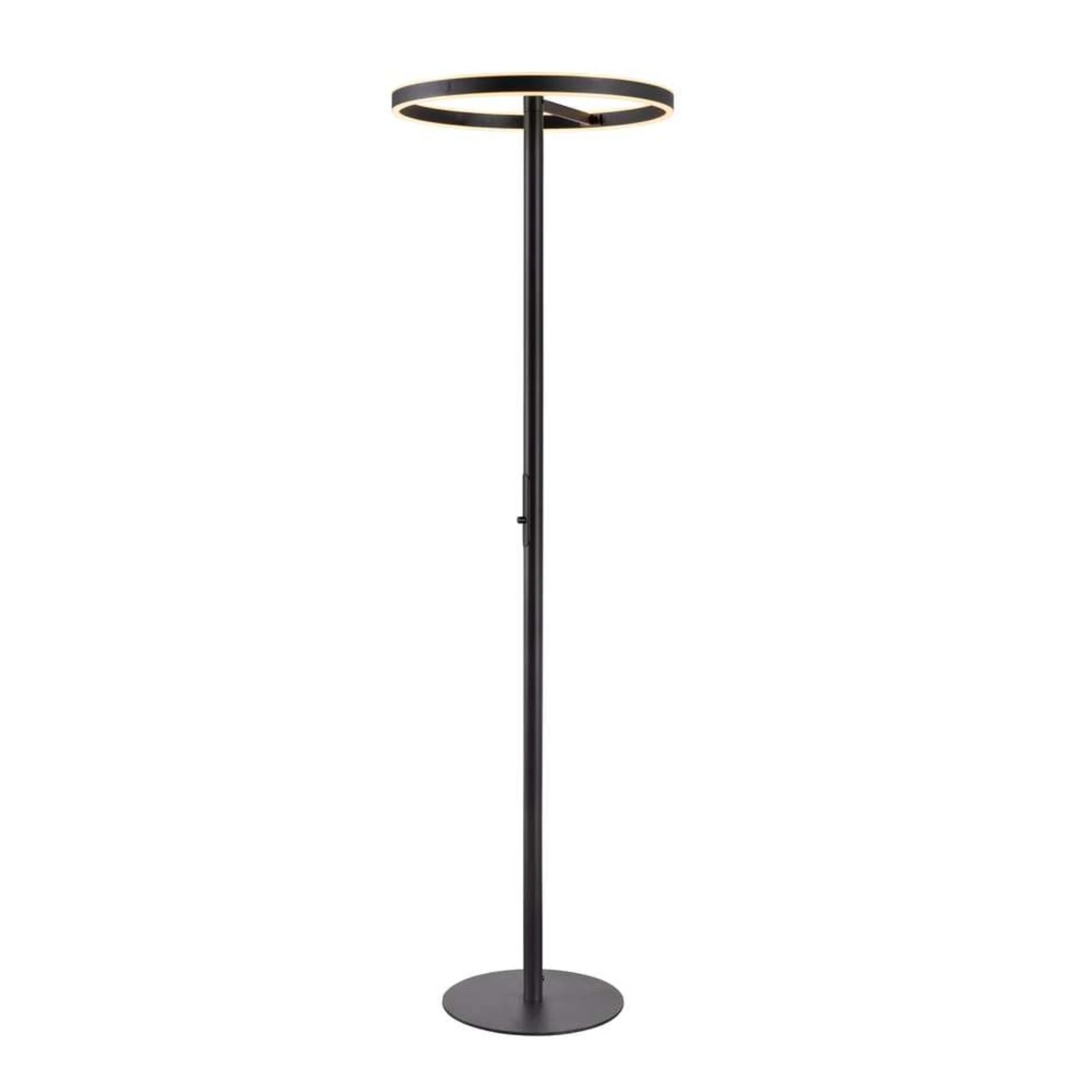 Lampa stojąca LED SLV One Straight, czarna, 2700/3000 K