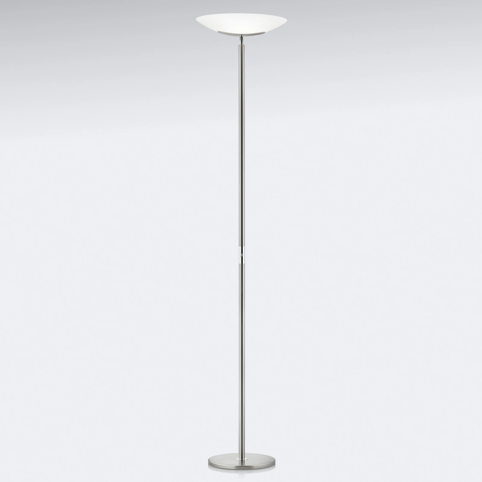 Lampa stojaca LED Mika, nikiel-chrom