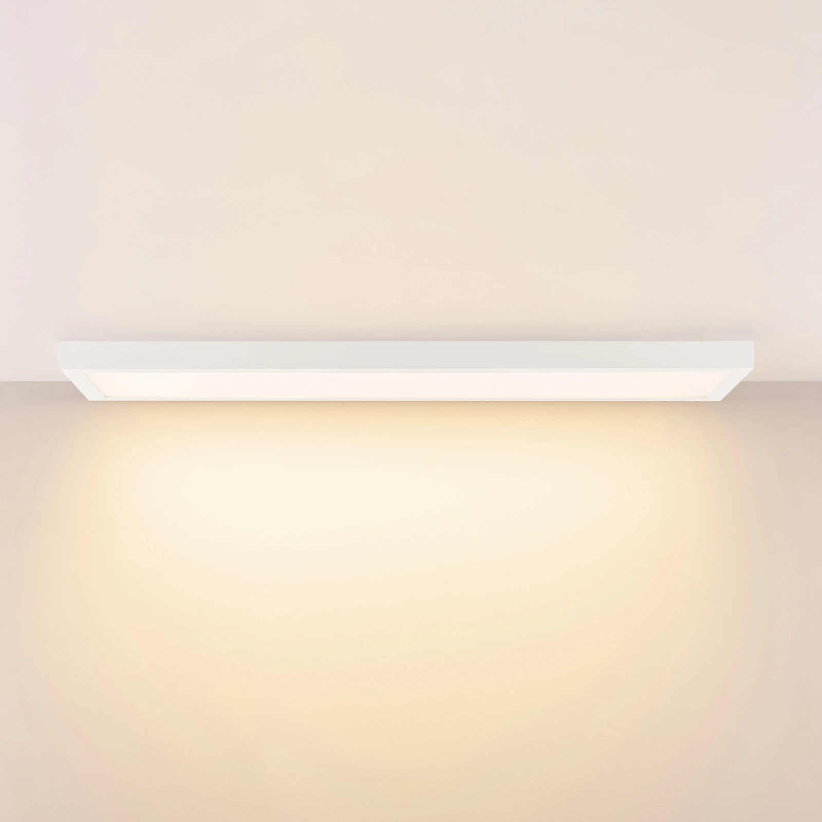 Panel LED PRO OFFICE SANO, 123 x 33 cm, DALI biały metal CCT