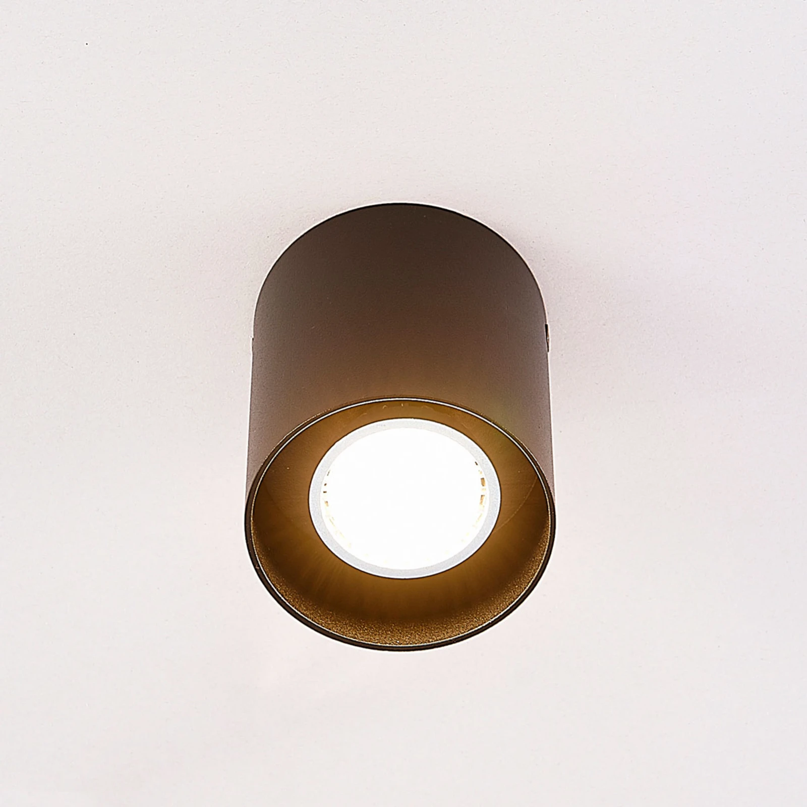 Czarna lampa sufitowa Carson