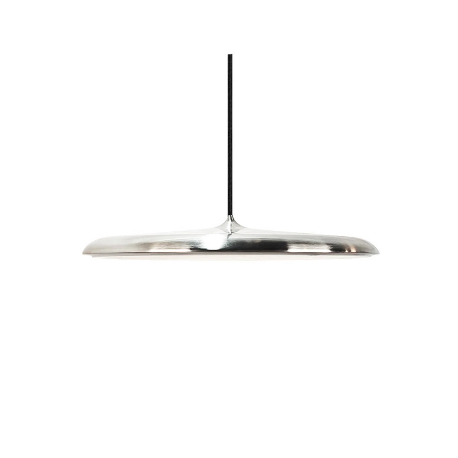 Lampa wisząca LED Artist, kolor stalowy, Ø 40 cm, stal nierdzewna