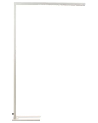 Lampa podłogowa LED MENSA Z czujnikiem ruchu Metal Srebrny