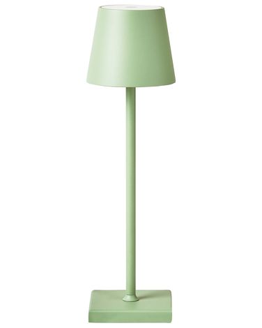 Bezprzewodowa lampa stołowa LED BACEIRO Metal Jasnozielony