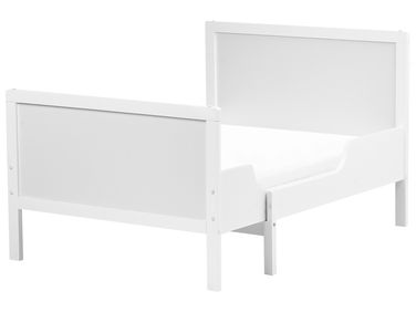 Rozsuwane łóżko dziecięce Drewno sosnowe MONTIGNY 90 x 200 cm Biały