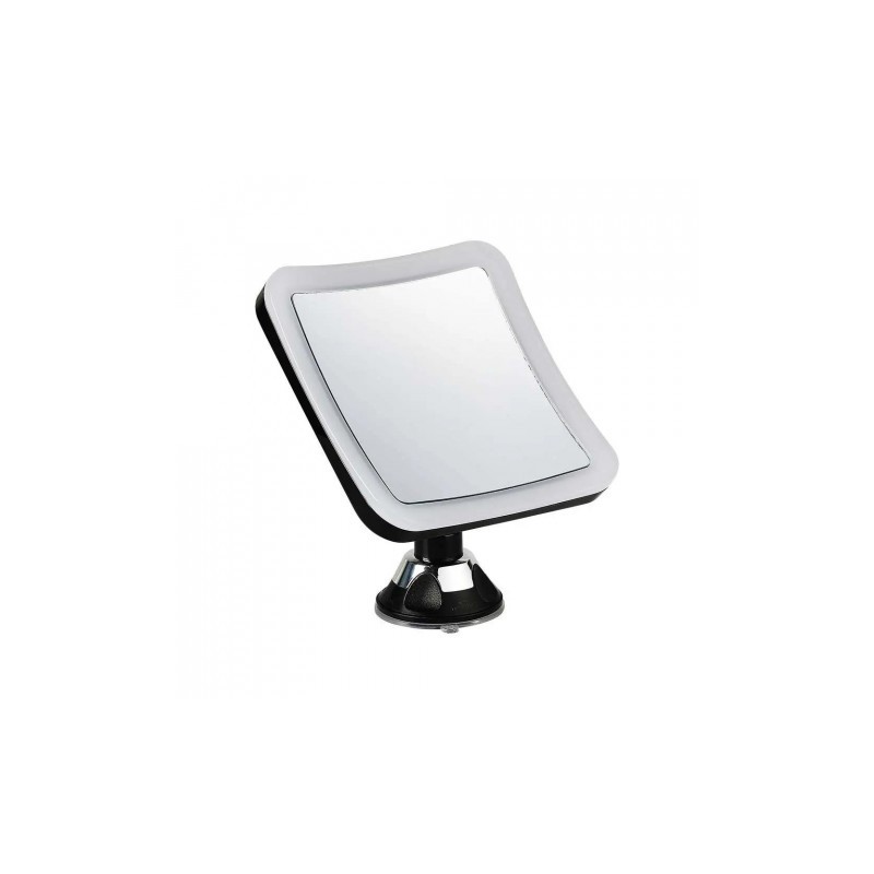 Lustro Przenośne V-Tac 3,2W Led Łazienka Makijaż 4Xaaa Fi.17Cm Chrom Vt-7573 6400K 30Lm