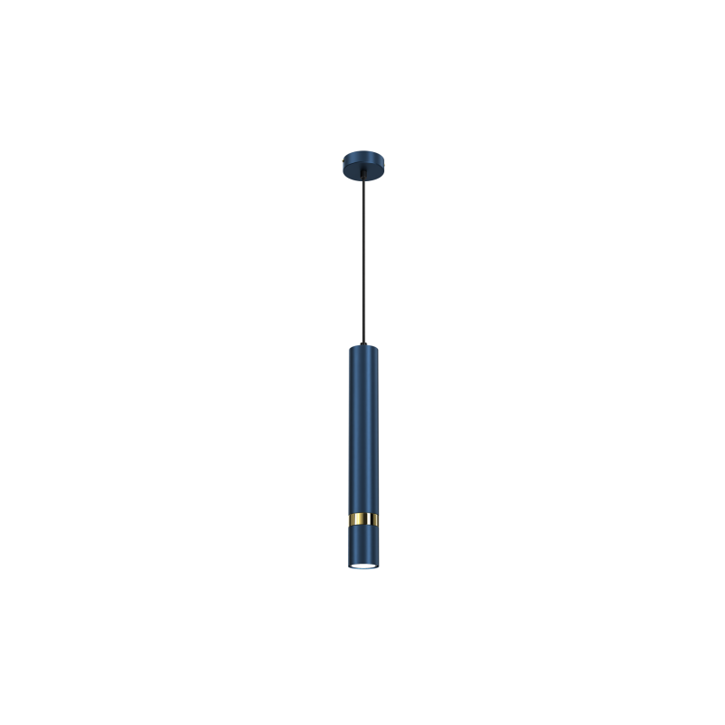 Lampa Wisząca Joker Navy Blue/Gold 1Xgu10