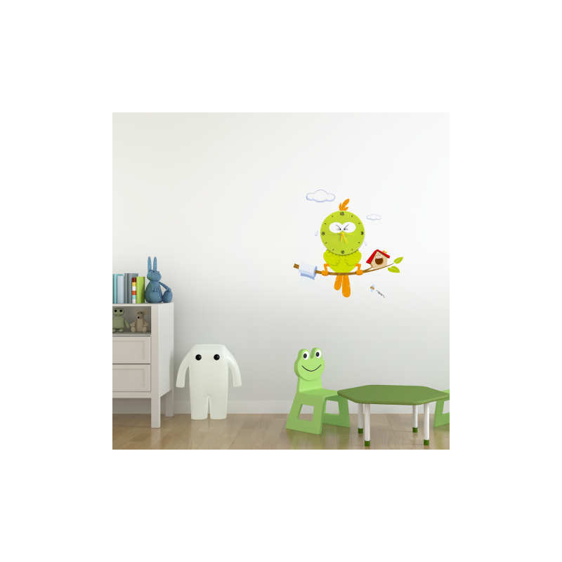 Lampka Dziecięca Bird Led Clock 0,6W Led