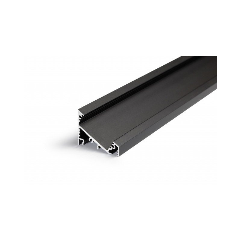 Profil Led Corner27 G/Ux 2000 Czarny Anod.
