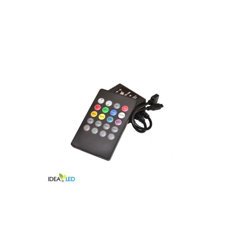 Sterownik Ir Rgb 20 Przycisków 72W