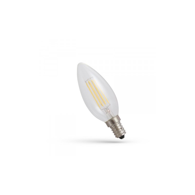 Żarówka E14 Led 4000K 4W Świecowa 230V - Biała Neutralna