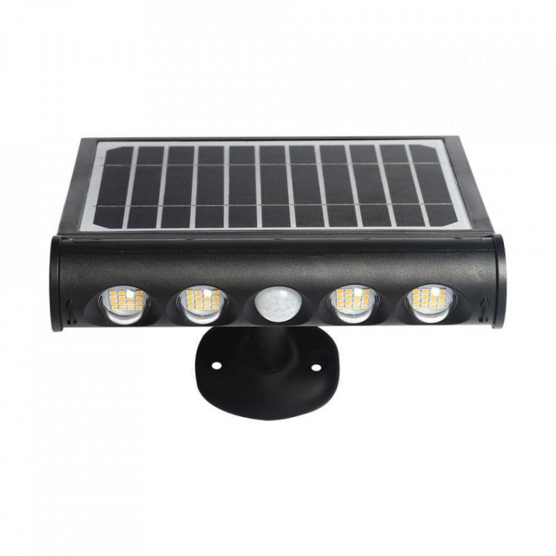 Projektor Solarny 8W Led Czarny V-Tac 3000K 950Lm