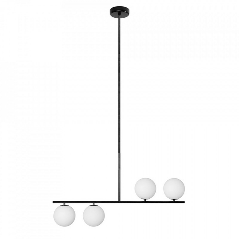 Suguri A Czarna Lampa Sufitowa W Rozmiarze Xl