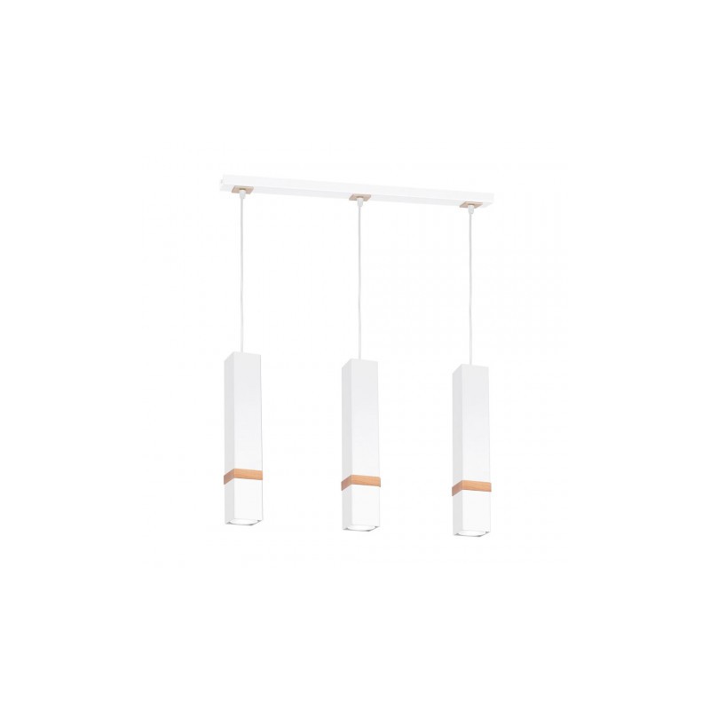Lampa Wisząca Vidar White 3Xgu10