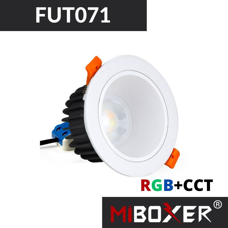 Oprawa Led Downlight 12W Antyrefleksyjna Rgb+Cct Fut071