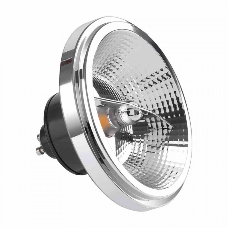 Żarówka Ar111 - 10,5W Gu10 3000K/ Czarny Z Odbłyśnikiem
