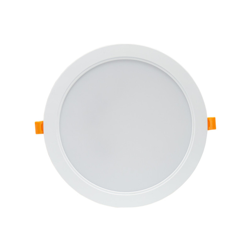 Dure 3 Downlight 24W Cw 230V 110Deg Ip54 Ik06 220X34 White Round Integrated Drive