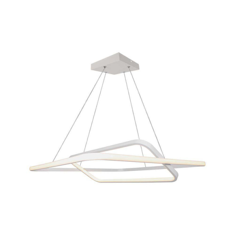 Oprawa Wisząca V-Tac 50W Led Triac Biała Vt-7909 3000K 5150Lm
