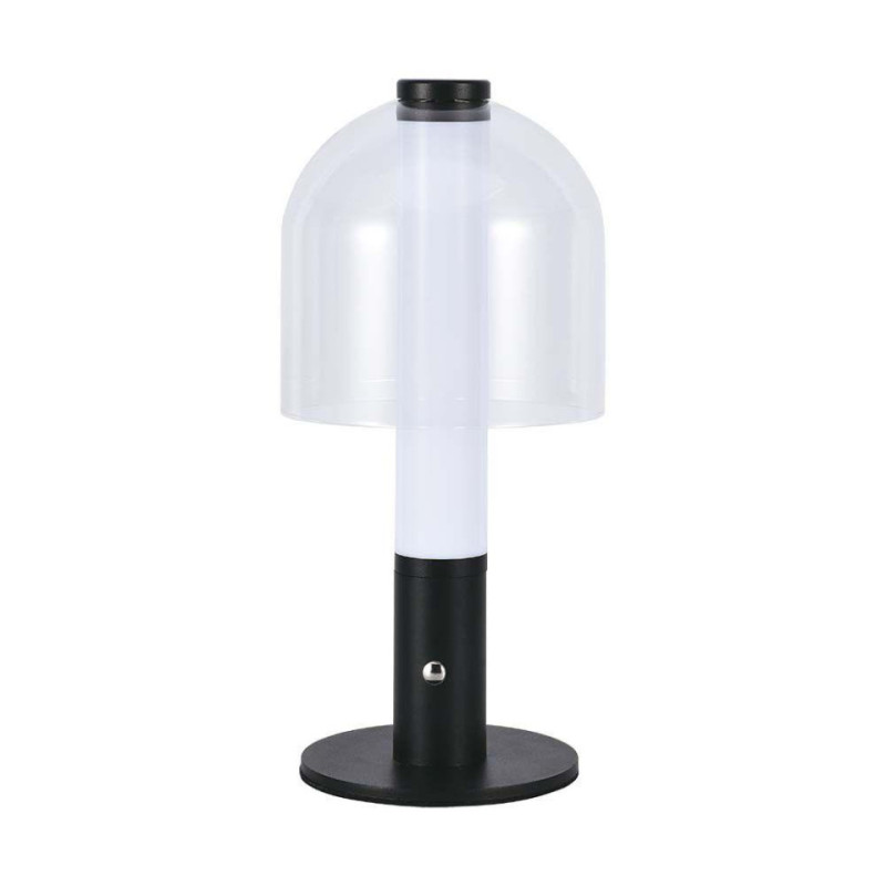 Lampka Biurkowa Nocna V-Tac 2W 30Cm Ładowanie Usb Ściemnianie Dotykowe Czarna Vt-1056 3000K 100Lm