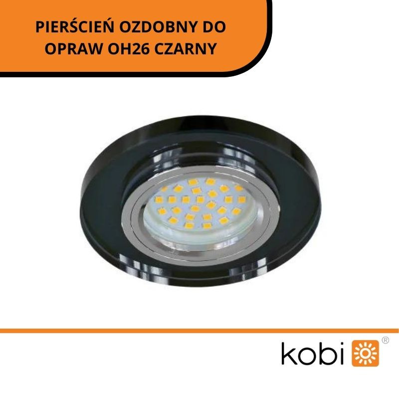 Pierścień Ozdobny Do Opraw Oh26 Czarny