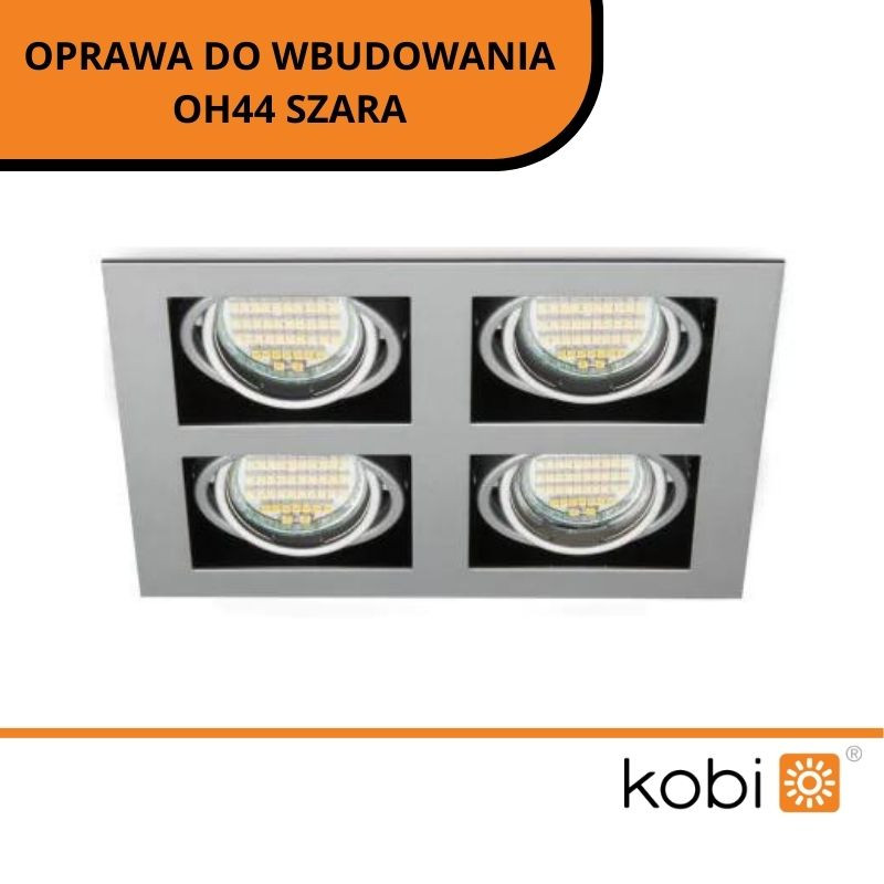 Oprawa Do Wbudowania Oh44 Szara
