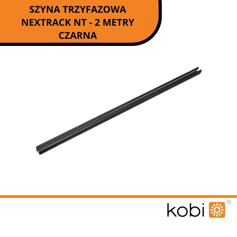 Szyna Trzyfazowa Nextrack Nt - 2 Metry Czarna