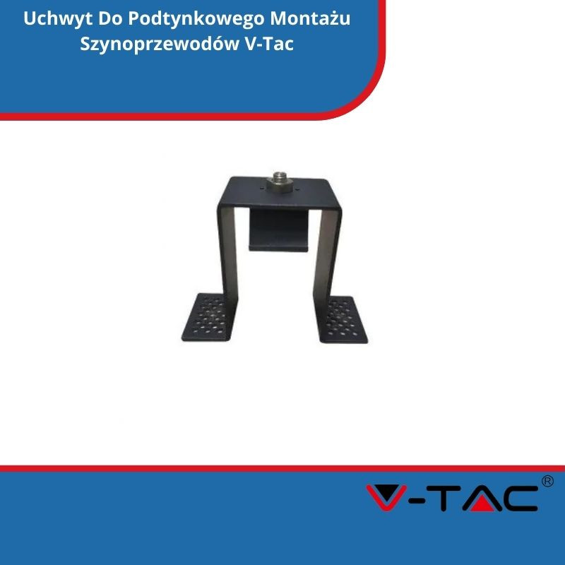 Uchwyt Do Podtynkowego Montażu Szynoprzewodów V-Tac