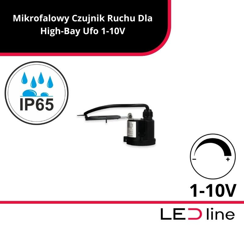 Mikrofalowy Czujnik Ruchu Dla High-Bay Ufo 1-10V