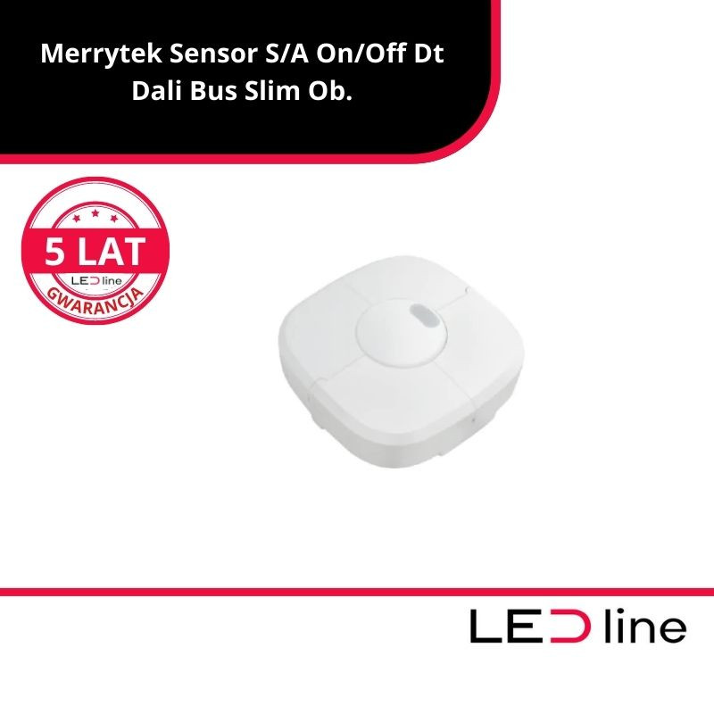 Merrytek Sensor S/A On/Off Dt Dali Bus Slim Ob.