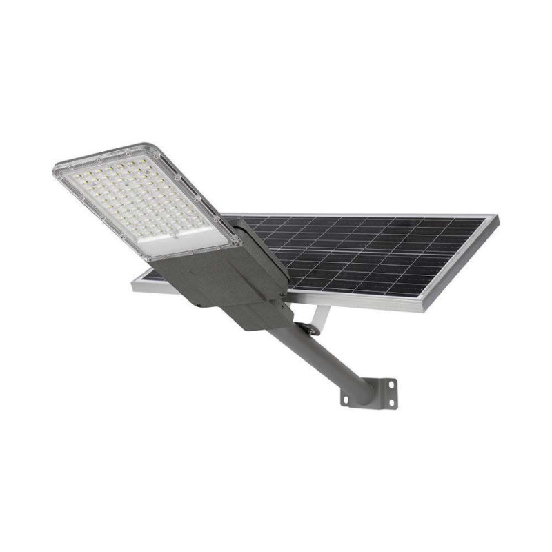 Oprawa Uliczna Led Solarna V-Tac Bridgelux Chip Ip65 Pilot Lifepo4 Panel 60W Vt-15200St 4000K 3000Lm