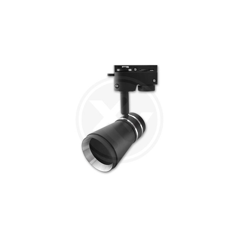 Reflektor szyna 1-faza GU10 Silvio serii LVT 60mm czarny