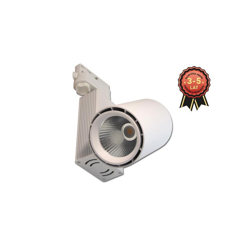 Reflektor LED szyna 3-fazy Oro serii LVT 30W 3000K 24 biały