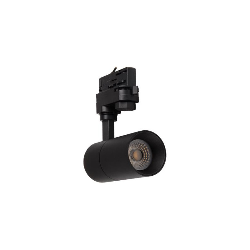 Reflektor LED szyna 3-fazy Pulso serii LVT 10W 3CCT czarny
