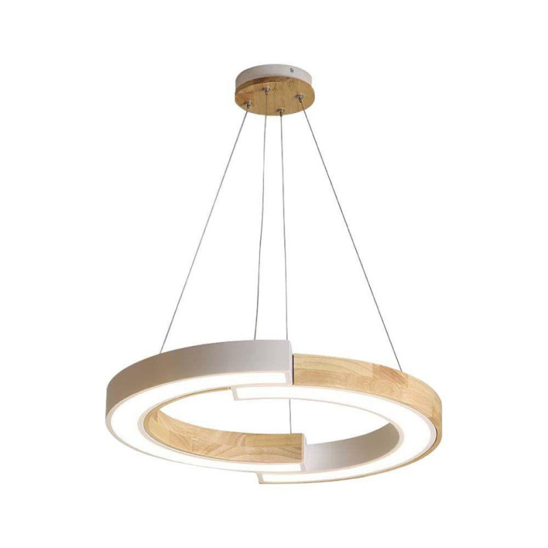 Oprawa Zwieszana V-Tac 13W Led Drewno Vt-7828 4000K 4000Lm