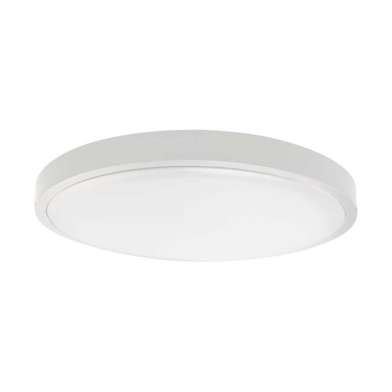 Panel Led V-Tac 36W Okrągły 35Cm Natynkowy Ip44 Biały Vt-8630 3000K 3820Lm