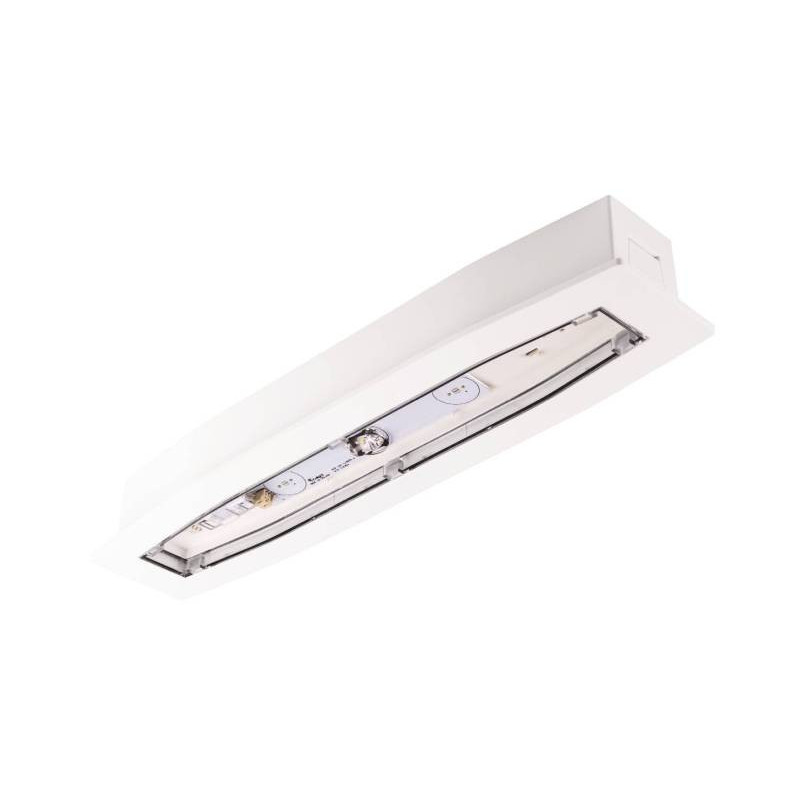 Oprawa Sieciowo-Awaryjna Podtynkowa Suprema Led Sc 250 Sa 3H Ct Ip54 Pt / Soczewka Korytarzowa / 94758