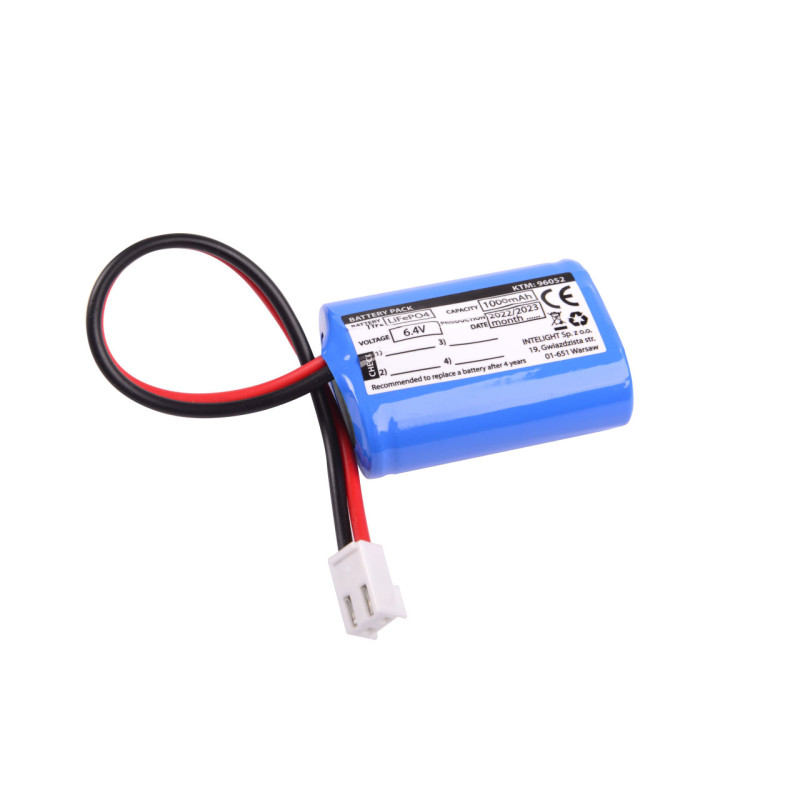 Pakiet Akumulatorów Lifepo4 6,4V 1000Mah Do Oprawy Starlet Round 150 2H/3H / 350 1H / 96052