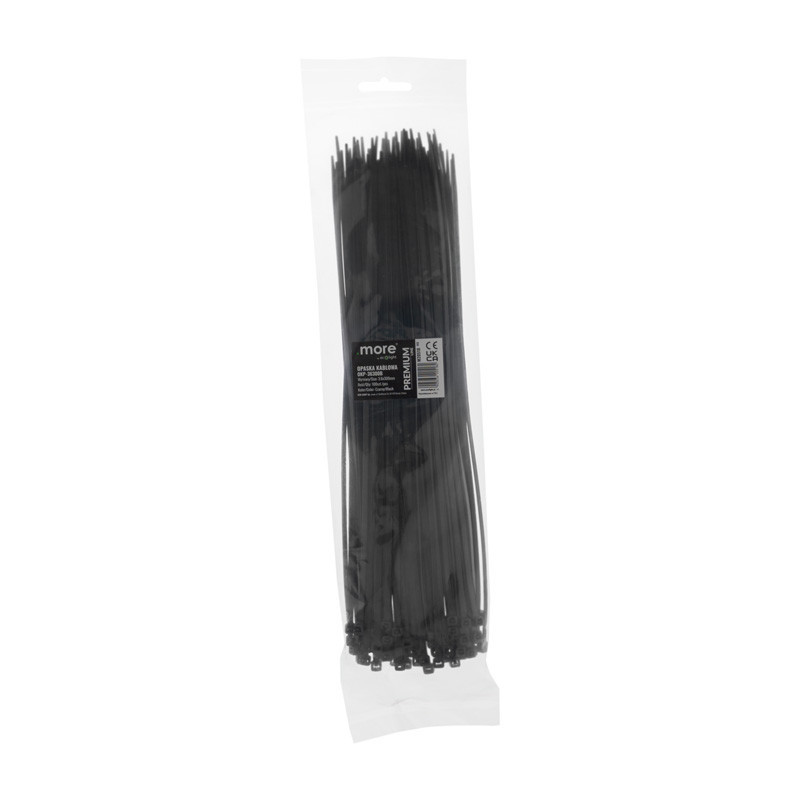 Opaska Kablowa Premium Okp-36300B 3.6X300Mm Czarna