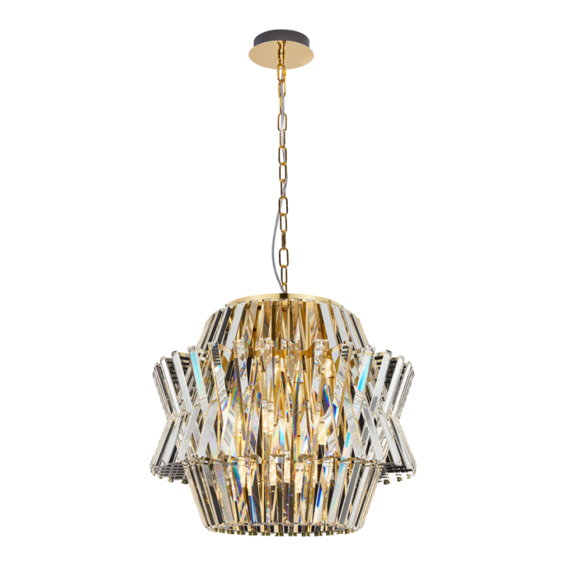 Żyrandol Crown Gold 12Xe14