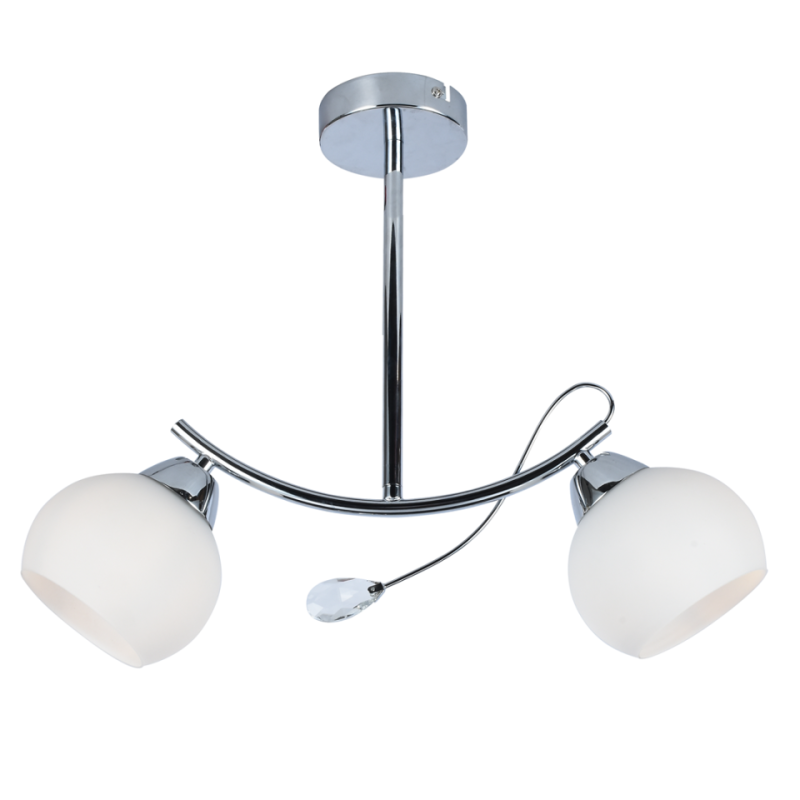Biała Lampa Nowoczesna Sufitowa Connor 2Xe27