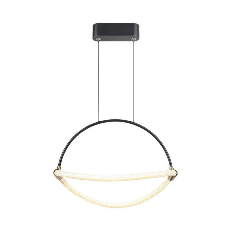 Oprawa Zwieszana V-Tac 12W Led 40Cm Czarna Vt-10124 4000K 1500Lm