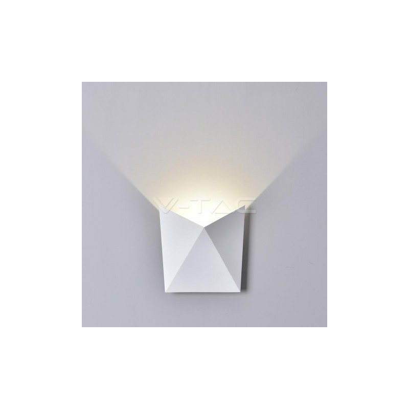 Kinkiet Ścienny V-Tac 5W Led Biały Ip65 Vt-825 4000K 550Lm
