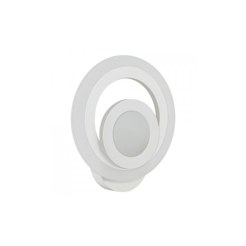 Nowoczesny Biały Kinkiet Orbit Led C 14W 4000K