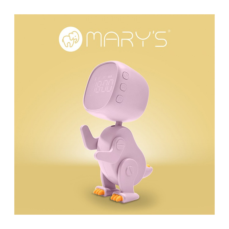 Mary's Budzik Robo Dino Różowy