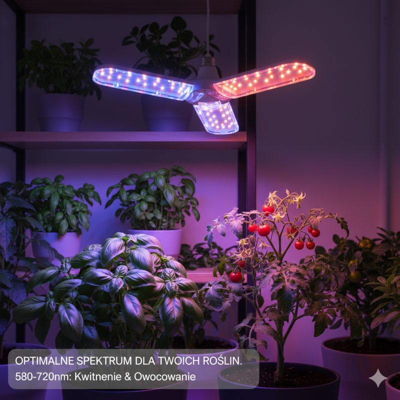 Żarówka Do Roślin Led Planty 40W E27