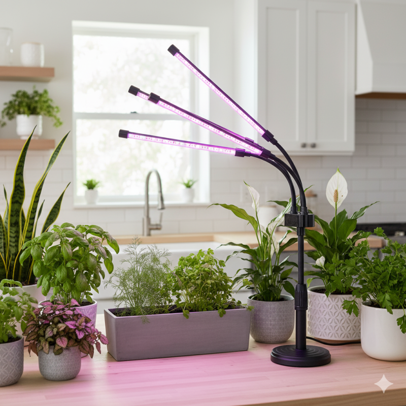 Lampa Do Roślin Led Vitaro 4 St Mini 10W Kobi Design