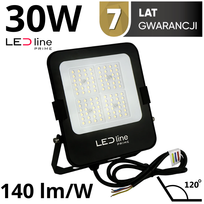 Led Line Prime Floodlight 30W 4200Lm 120°