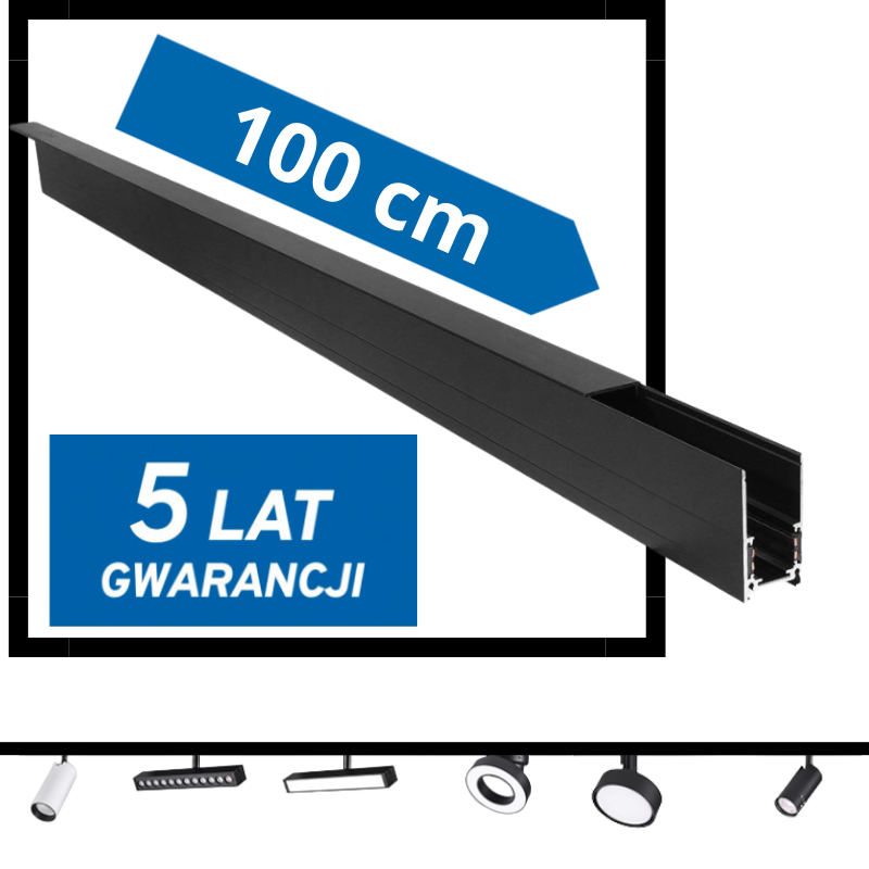 Szyna Magnetyczna Ll-20B Natynkowa 100Cm