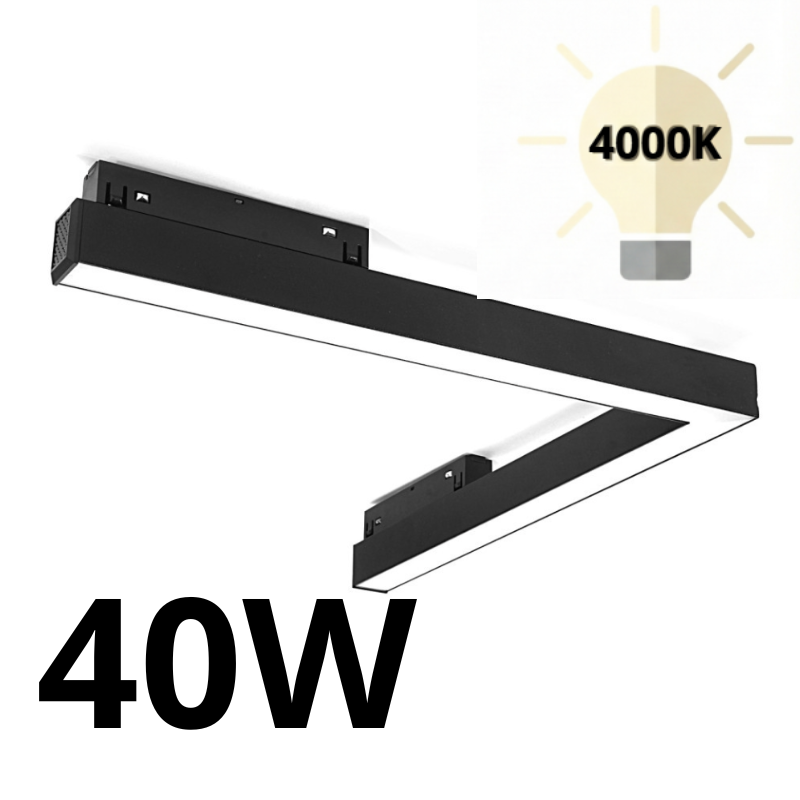 Lampa Magnetyczna Narożna Ddcx-B12 24W 4000K